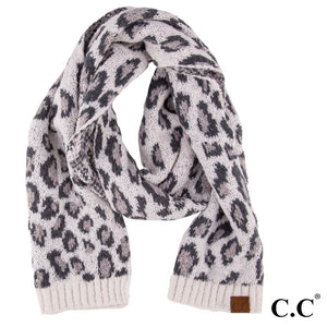 Leopard Print CC Scarf